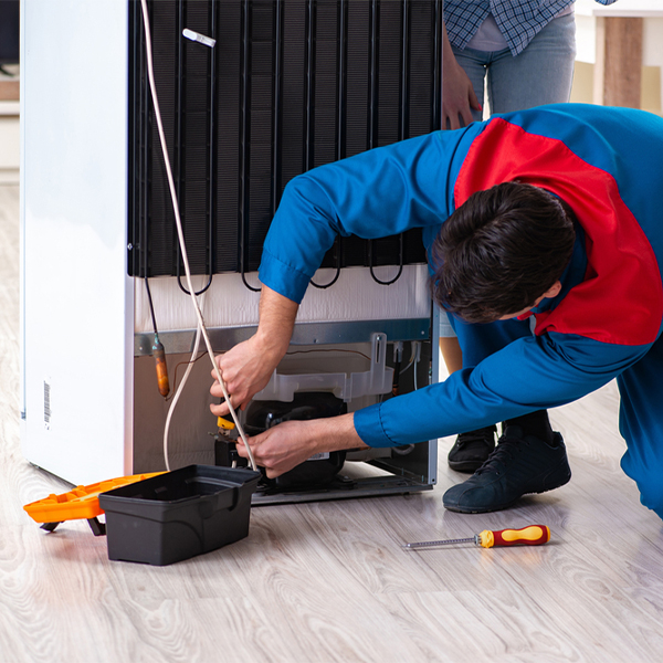 how much do you charge for refrigerator repair services in Matteson Michigan